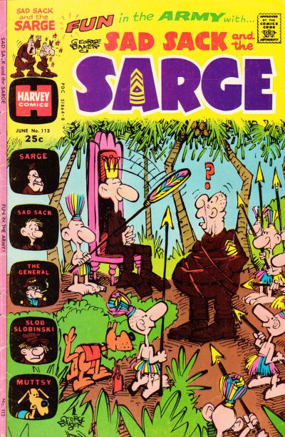 Sad Sack and the Sarge Sad Sack and the Sarge