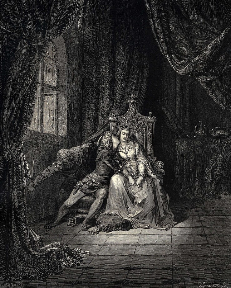 Paolo Malatesta and Francesca da Rimini