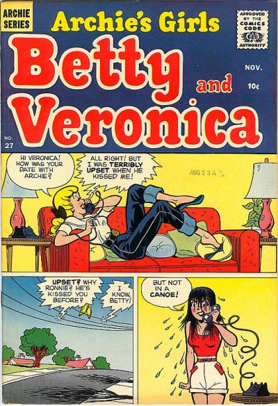 Archie's Girls Betty and Veronica Archie's Girls Betty and Veronica