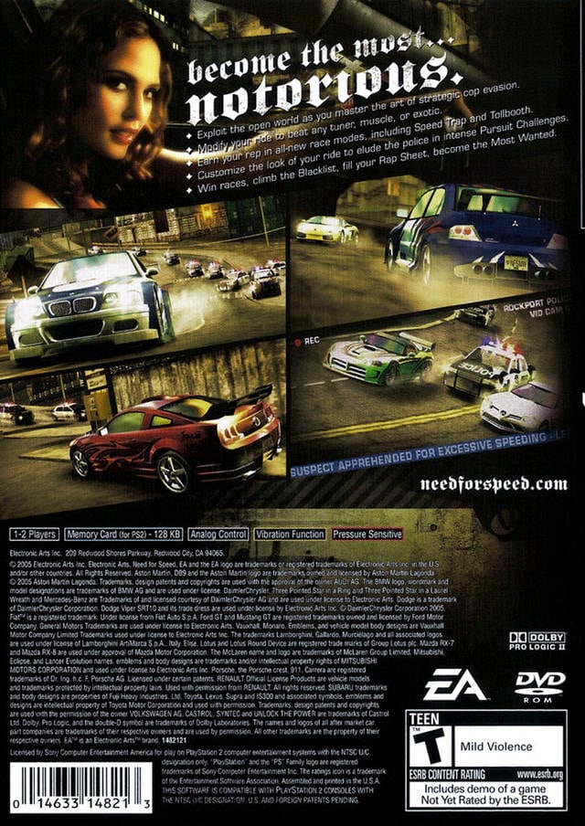 Need for Speed Most Wanted