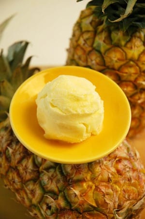 Pineapple Ice Cream