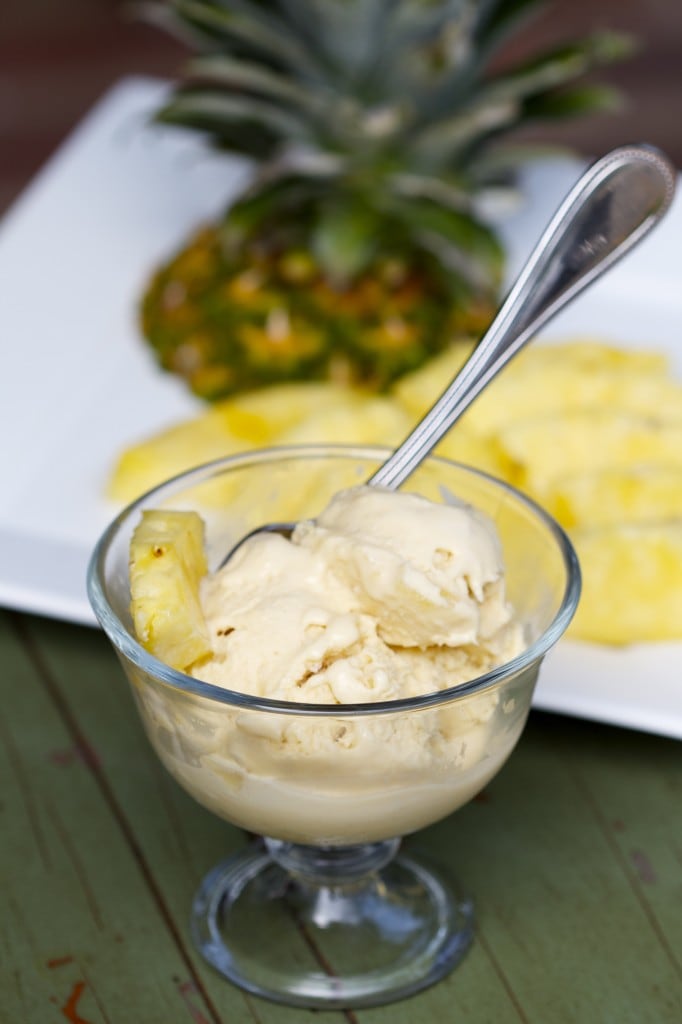 Pineapple Ice Cream