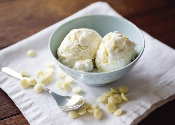 White Vanilla Ice Cream