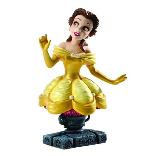 Beauty and Beast Belle in Ball Gown Disney Grand Jester Bust
