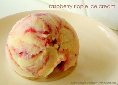 Raspberry Ripple Ice Cream