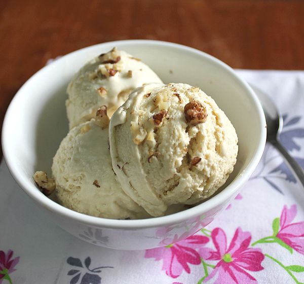 Picture of walnut ice cream