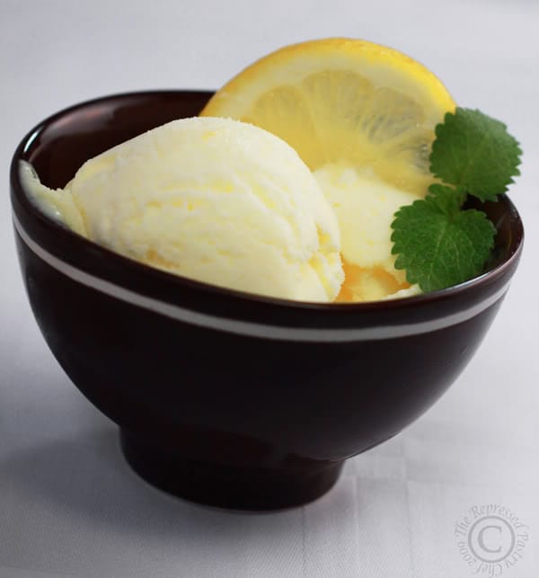 Lemon Ice Cream