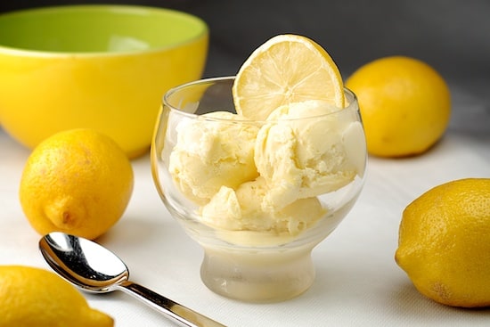 Lemon Ice Cream