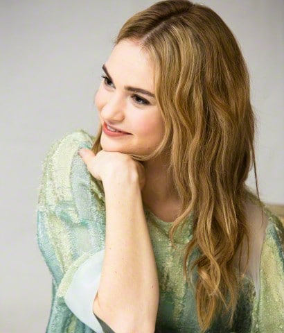 Lily James.