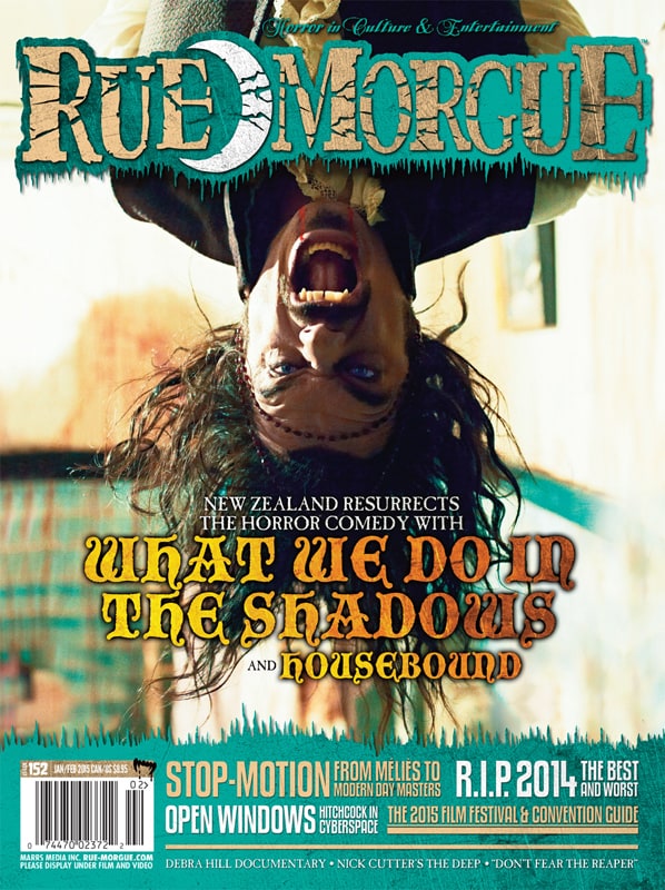 Rue Morgue Magazine Issue # 152 Jan/Feb 2015