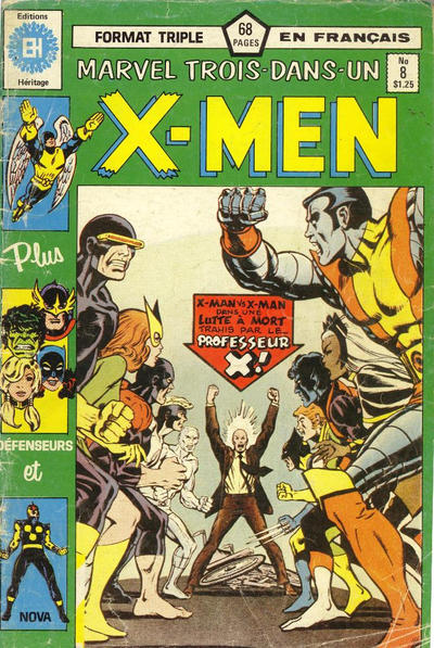 Marvel Trois-dans-un X-Men Marvel Trois-dans-un X-Men