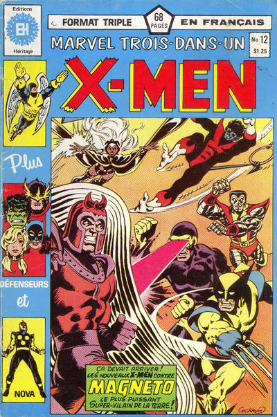 Marvel Trois-dans-un X-Men Marvel Trois-dans-un X-Men