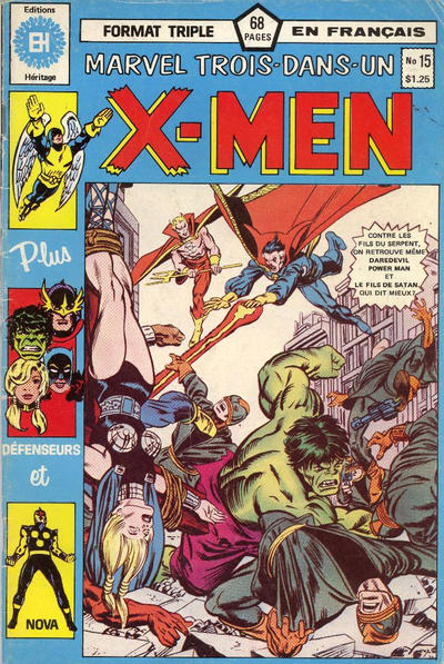 Marvel Trois-dans-un X-Men Marvel Trois-dans-un X-Men