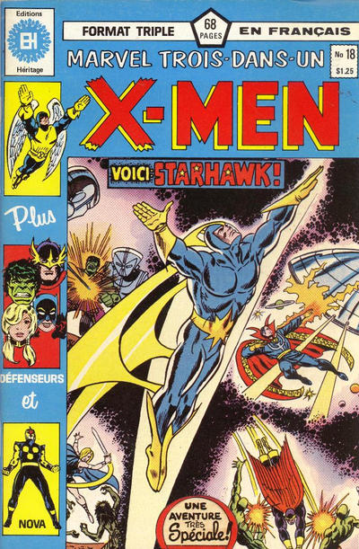 Marvel Trois-dans-un X-Men Marvel Trois-dans-un X-Men