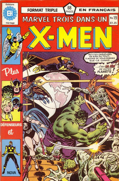 Marvel Trois-dans-un X-Men Marvel Trois-dans-un X-Men