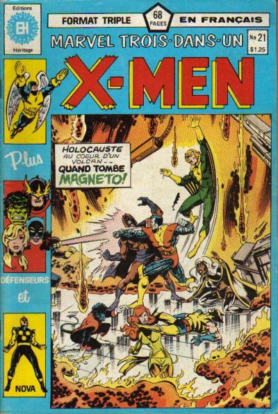 Marvel Trois-dans-un X-Men Marvel Trois-dans-un X-Men