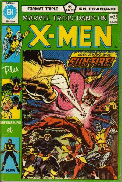 Marvel Trois-dans-un X-Men Marvel Trois-dans-un X-Men