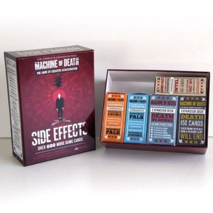 Machine of Death: The Game of Creative Assassination (Side Effects)