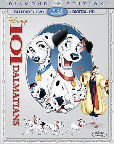 101 Dalmatians: Diamond Edition (2-Disc Blu-ray + DVD + Digital HD)