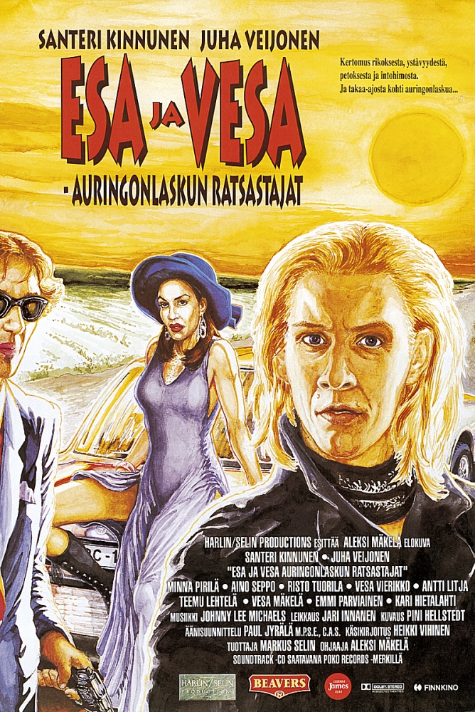 Esa ja Vesa - auringonlaskun ratsastajat