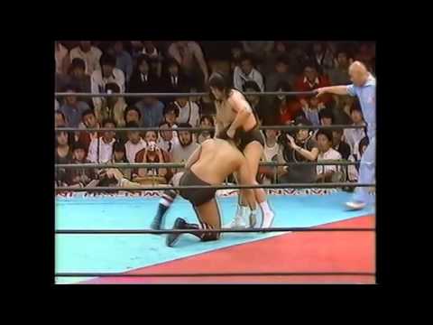 Riki Choshu vs. Shunji Takano (AJPW, 05/02/86)