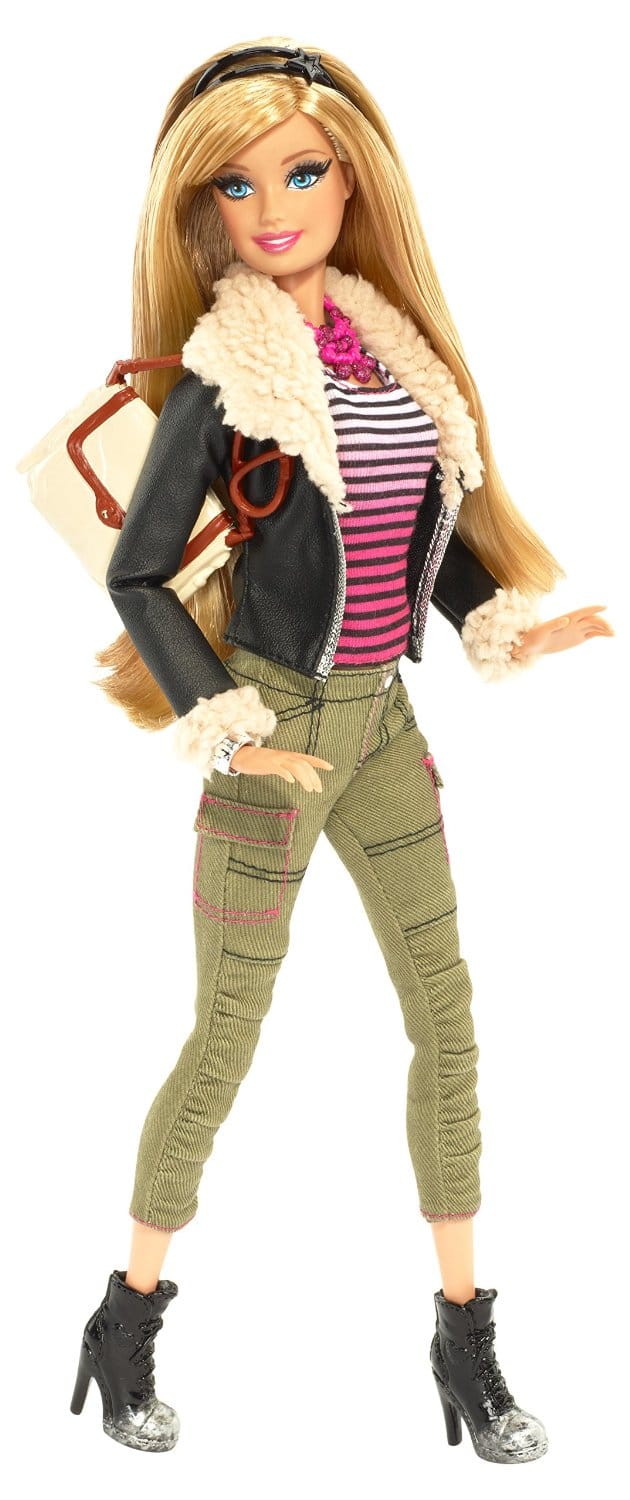 Barbie Style Leather Jacket Barbie Doll
