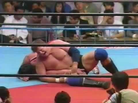 Stan Hansen vs Steve Williams (AJPW, 6/5/90)