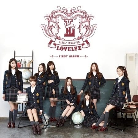 LOVELYZ [GIRLS' INVASION] 1st Album CD + Photocard K-POP Sealed