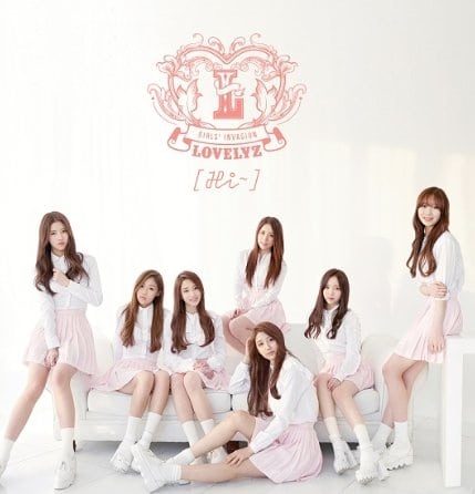 Lovelyz Repackage Album - Hi [+Lovelyz autograph photo][+all member photo 1pcs][+personal member pho