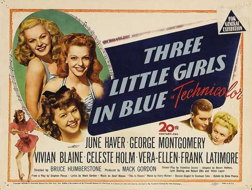 Three Little Girls in Blue Three Little Girls in Blue