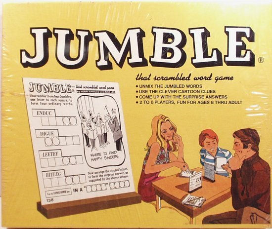 Jumble: That Scrambled Word Game (1974)