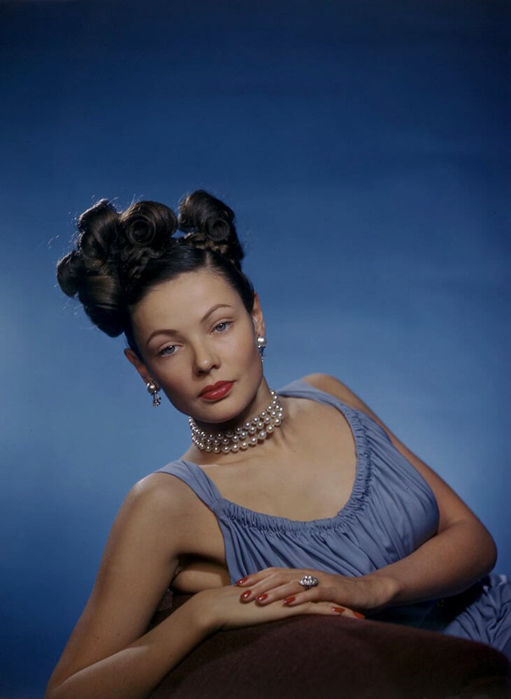 Gene Tierney.