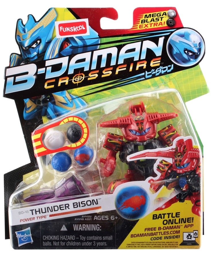 B-Daman Crossfire Thunder Bison Mega Blast Figure (BD-41)