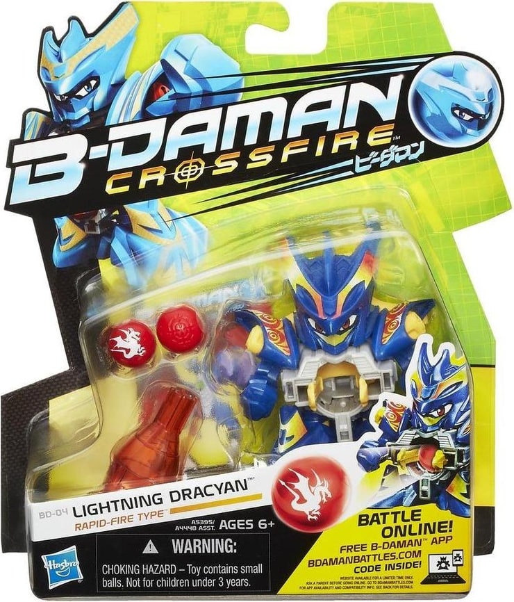 B-Daman Crossfire Lightning Dracyan Figure (BD-04)