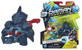 B-Daman Crossfire Lightning Fin Mega Blast Figure (BD-02a)