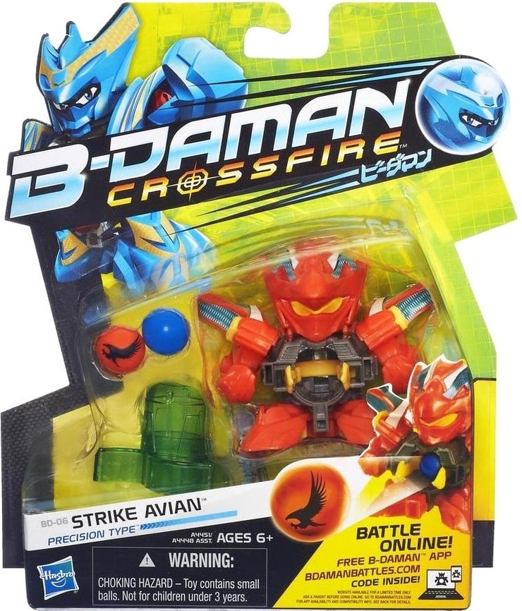 B-Daman Crossfire Strike Avian Figure (BD-06)