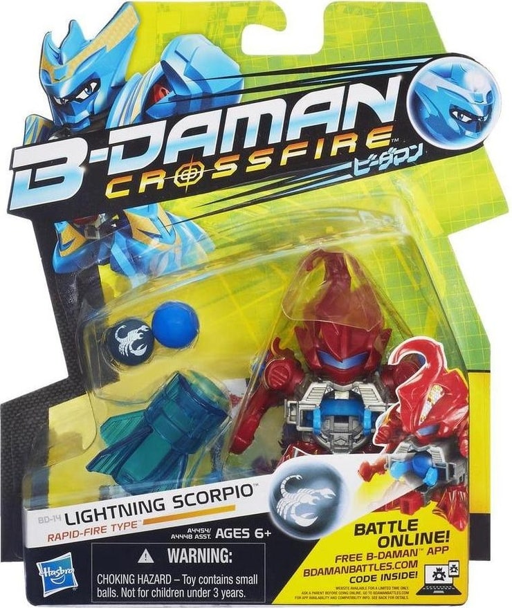 B-Daman Crossfire Lightning Scorpio Figure (BD-14)