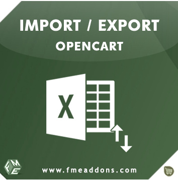 Opencart Import Export Extension By FmeAddons