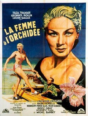 La femme à l'orchidée