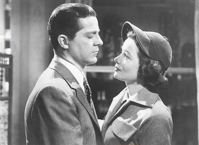 Dana Andrews & Gene Tierney