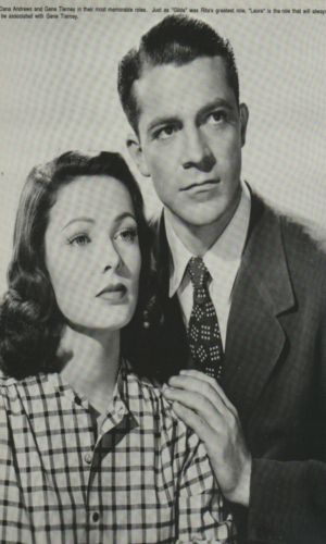 Dana Andrews & Gene Tierney