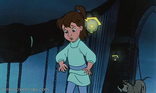 Jenny Foxworth From “Oliver & Company” is so cute when she hugs