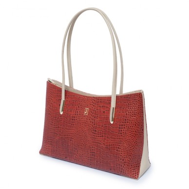 J Fashions Crocodile Printed Ladies Handbag
