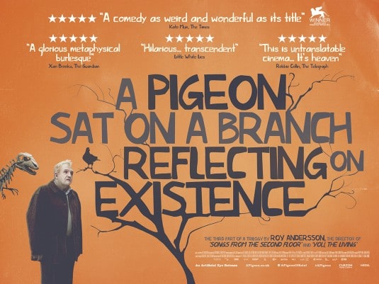 A Pigeon Sat on a Branch Reflecting on Existence