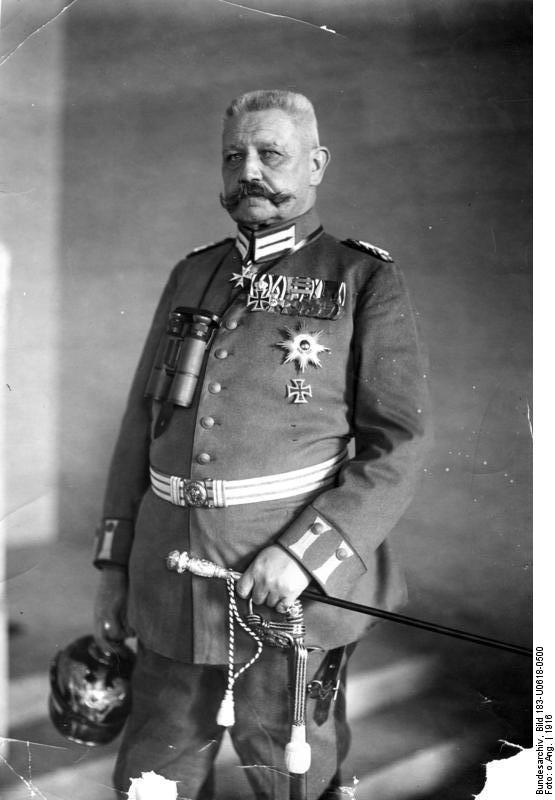 Paul von Hindenburg
