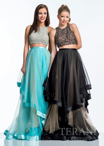 Terani 151P0102 Crystal Embellished Dress Terani 151P0102 Crystal Embellished Dress