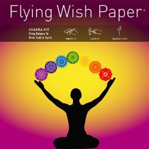 Flying Wish Paper Chakra, Large