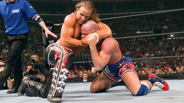 Kurt Angle vs. Shawn Michaels (4/3/05)