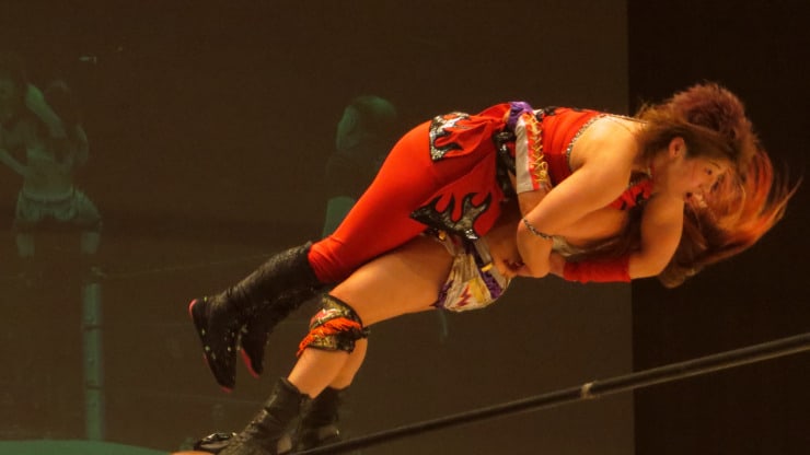Io Shirai vs. Takumi Iroha (Stardom, The Hightest 2015, 03/29/15)