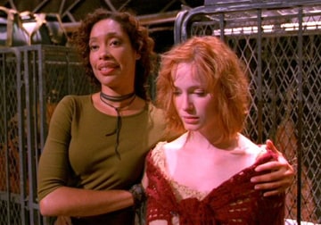 Saffron a.k.a Bridget a.k.a Yolanda Haymer (Christina Hendricks)